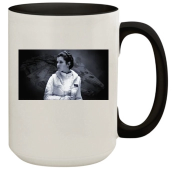 Carrie Fisher 15oz Colored Inner & Handle Mug