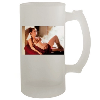 Carrie Fisher 16oz Frosted Beer Stein