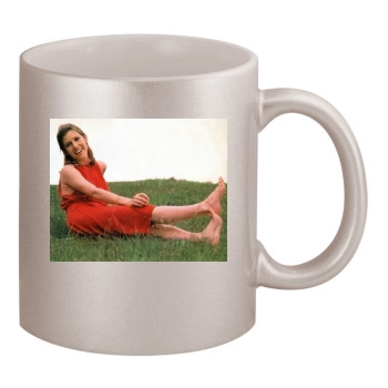 Carrie Fisher 11oz Metallic Silver Mug