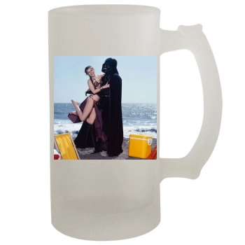 Carrie Fisher 16oz Frosted Beer Stein