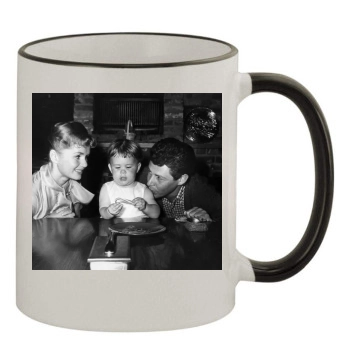 Carrie Fisher 11oz Colored Rim & Handle Mug