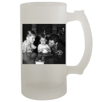 Carrie Fisher 16oz Frosted Beer Stein