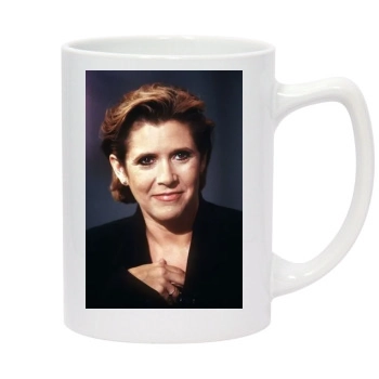 Carrie Fisher 14oz White Statesman Mug