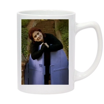 Carrie Fisher 14oz White Statesman Mug