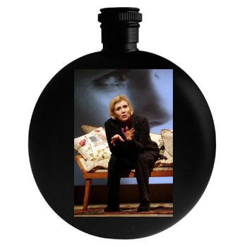 Carrie Fisher Round Flask