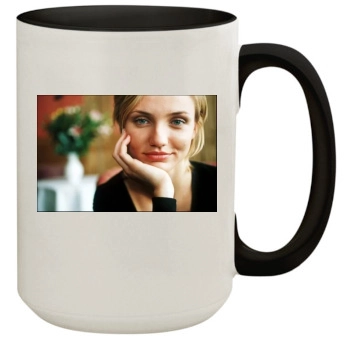 Cameron Diaz 15oz Colored Inner & Handle Mug