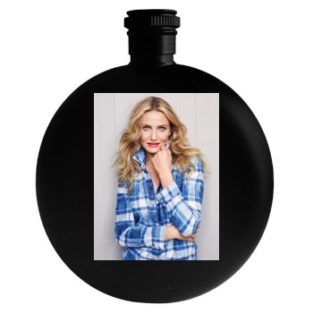 Cameron Diaz Round Flask