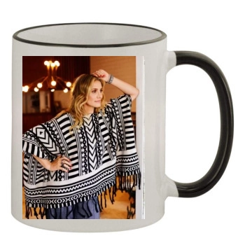 Cameron Diaz 11oz Colored Rim & Handle Mug