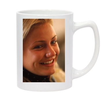 Cameron Diaz 14oz White Statesman Mug