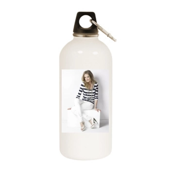 Cameron Diaz White Water Bottle With Carabiner