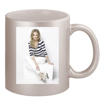 Cameron Diaz 11oz Metallic Silver Mug