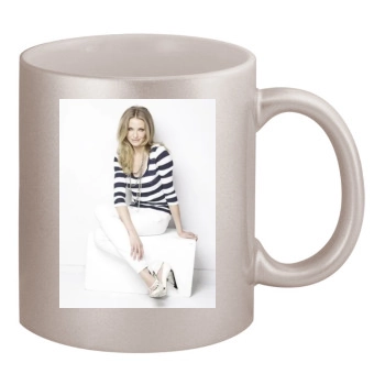 Cameron Diaz 11oz Metallic Silver Mug