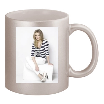 Cameron Diaz 11oz Metallic Silver Mug