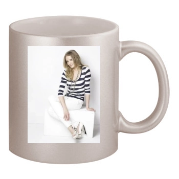 Cameron Diaz 11oz Metallic Silver Mug