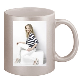 Cameron Diaz 11oz Metallic Silver Mug