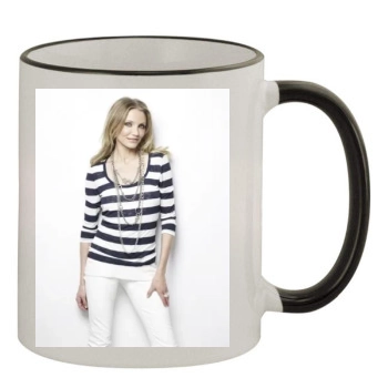 Cameron Diaz 11oz Colored Rim & Handle Mug