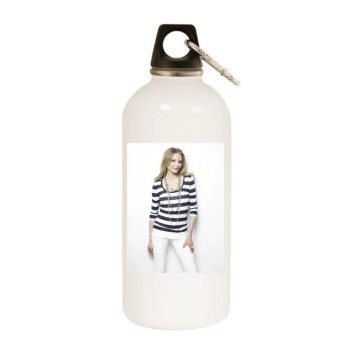 Cameron Diaz White Water Bottle With Carabiner