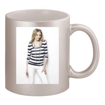 Cameron Diaz 11oz Metallic Silver Mug