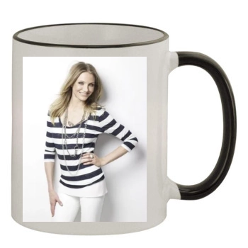 Cameron Diaz 11oz Colored Rim & Handle Mug