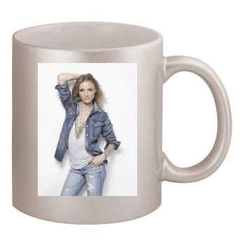 Cameron Diaz 11oz Metallic Silver Mug