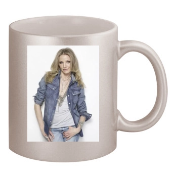 Cameron Diaz 11oz Metallic Silver Mug