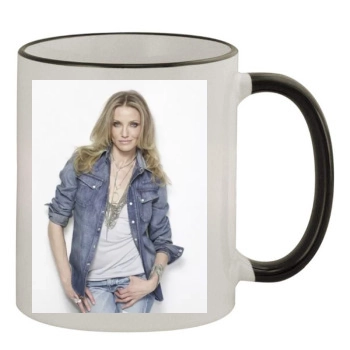 Cameron Diaz 11oz Colored Rim & Handle Mug