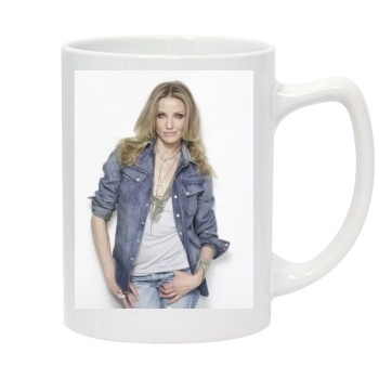 Cameron Diaz 14oz White Statesman Mug