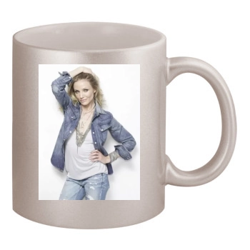 Cameron Diaz 11oz Metallic Silver Mug