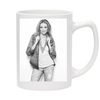 Cameron Diaz 14oz White Statesman Mug