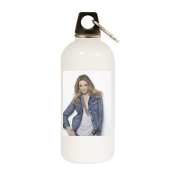 Cameron Diaz White Water Bottle With Carabiner