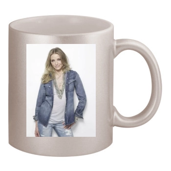 Cameron Diaz 11oz Metallic Silver Mug