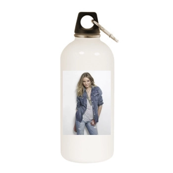 Cameron Diaz White Water Bottle With Carabiner