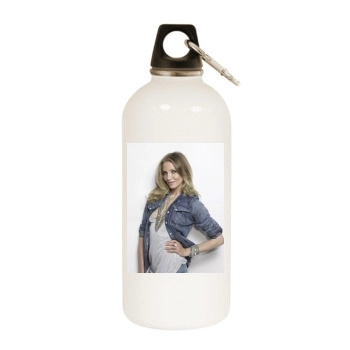 Cameron Diaz White Water Bottle With Carabiner