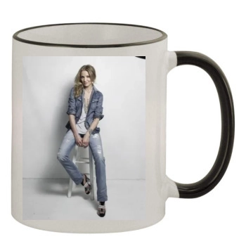 Cameron Diaz 11oz Colored Rim & Handle Mug