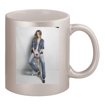 Cameron Diaz 11oz Metallic Silver Mug