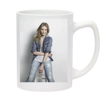 Cameron Diaz 14oz White Statesman Mug