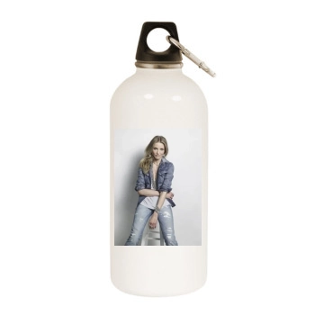 Cameron Diaz White Water Bottle With Carabiner