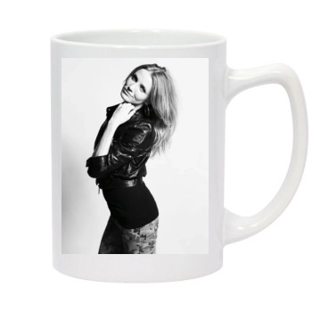 Cameron Diaz 14oz White Statesman Mug