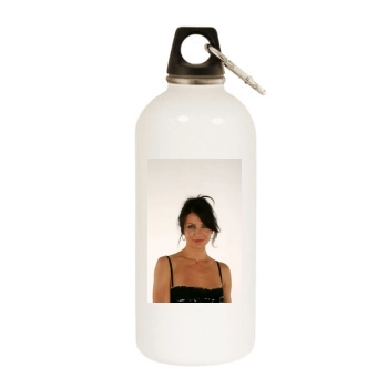 Cameron Diaz White Water Bottle With Carabiner