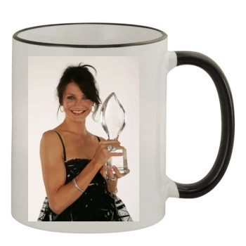 Cameron Diaz 11oz Colored Rim & Handle Mug