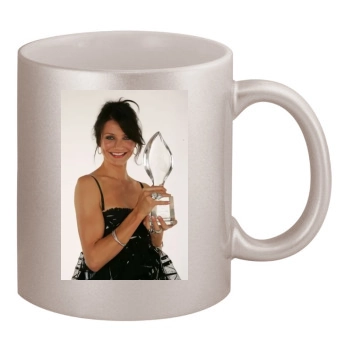 Cameron Diaz 11oz Metallic Silver Mug