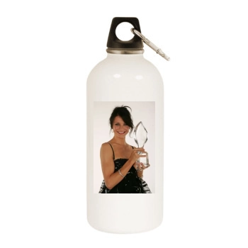 Cameron Diaz White Water Bottle With Carabiner