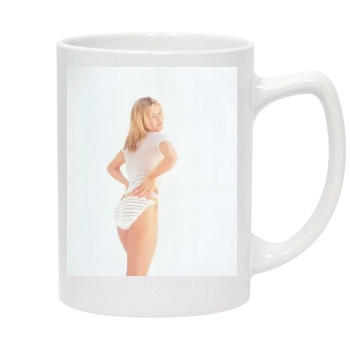 Cameron Diaz 14oz White Statesman Mug