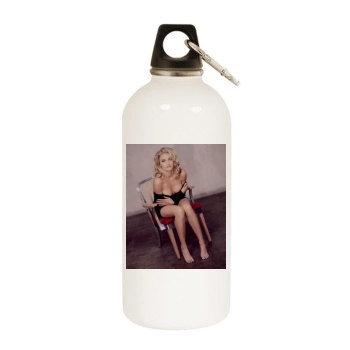 Cameron Diaz White Water Bottle With Carabiner