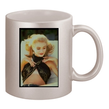 Cameron Diaz 11oz Metallic Silver Mug