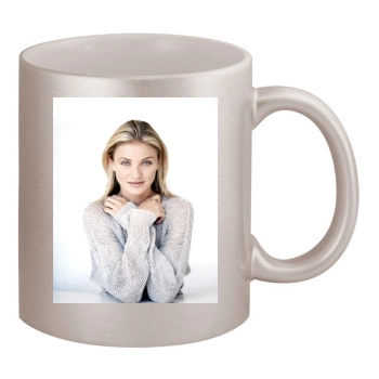 Cameron Diaz 11oz Metallic Silver Mug