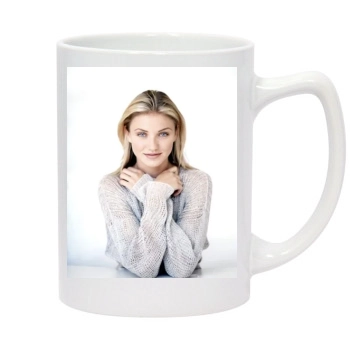 Cameron Diaz 14oz White Statesman Mug