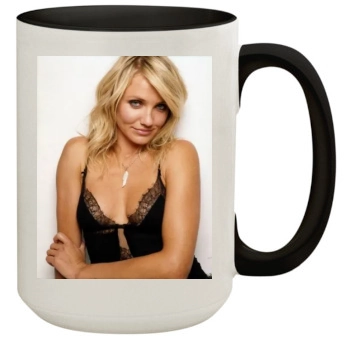 Cameron Diaz 15oz Colored Inner & Handle Mug