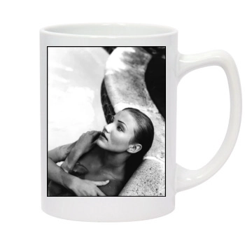 Cameron Diaz 14oz White Statesman Mug