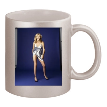 Cameron Diaz 11oz Metallic Silver Mug